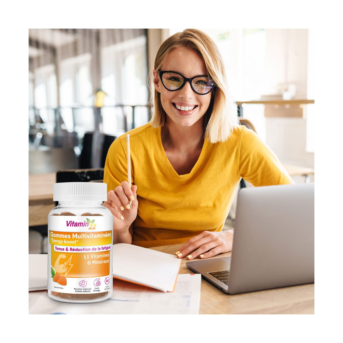 GOMMES MULTIVITAMINÉES "Energy boost"