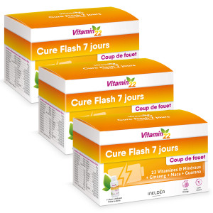 Vitamin'22 - Cure Flash lot de 3