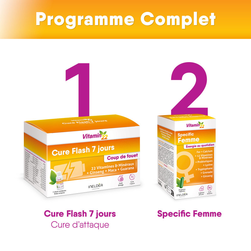 Programme Femme - Cure Vitamin22