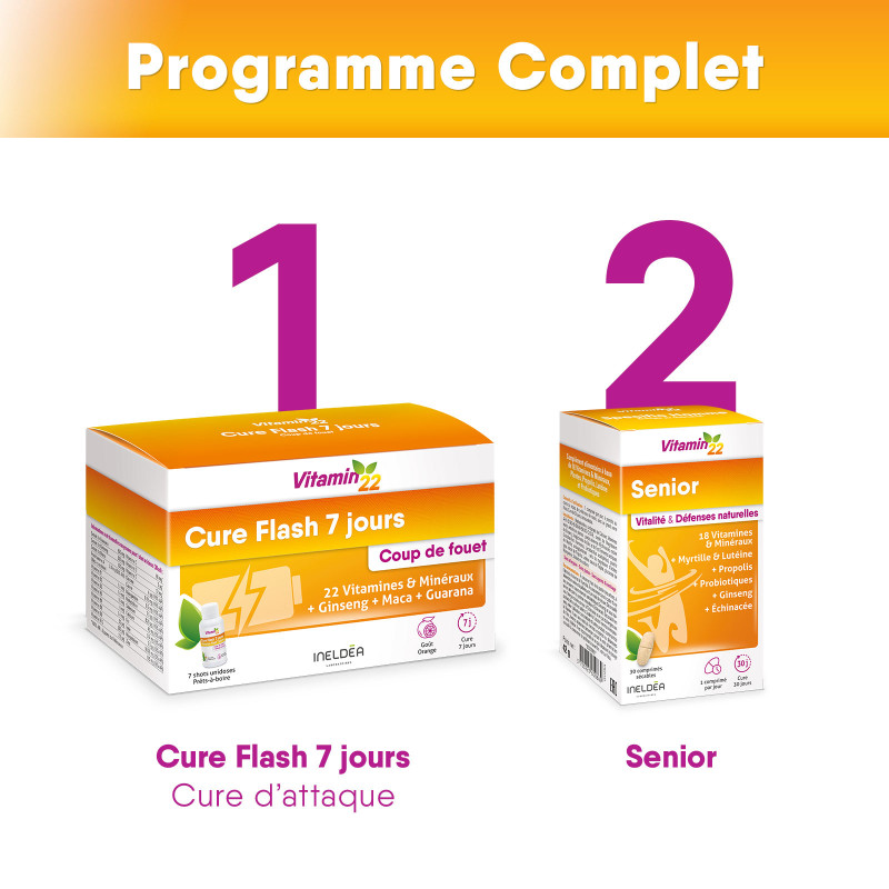 Programme complet Sénior - Vitamin22