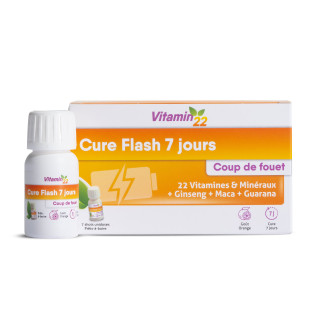 Programme Vitaminé Homme contient Cure Flash + Specific Homme