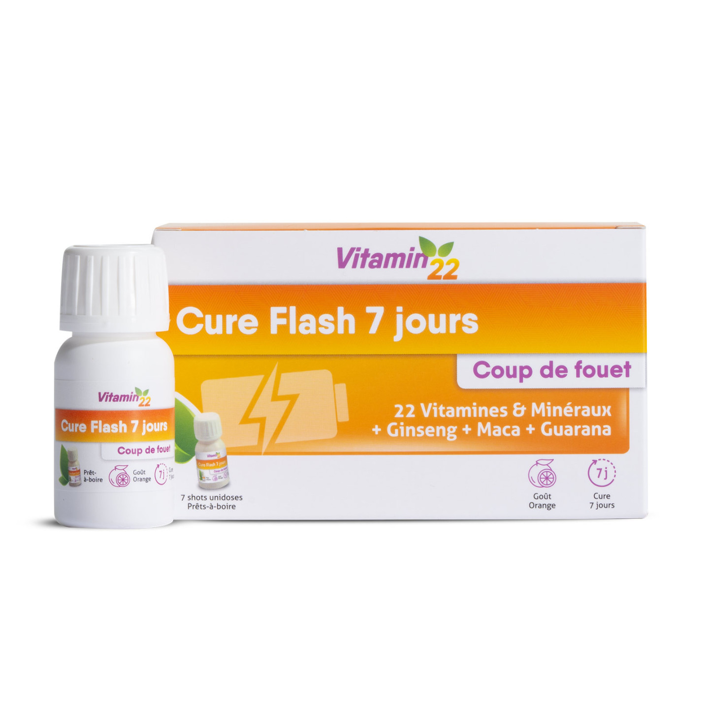 Programme Vitaminé Homme contient Cure Flash + Specific Homme