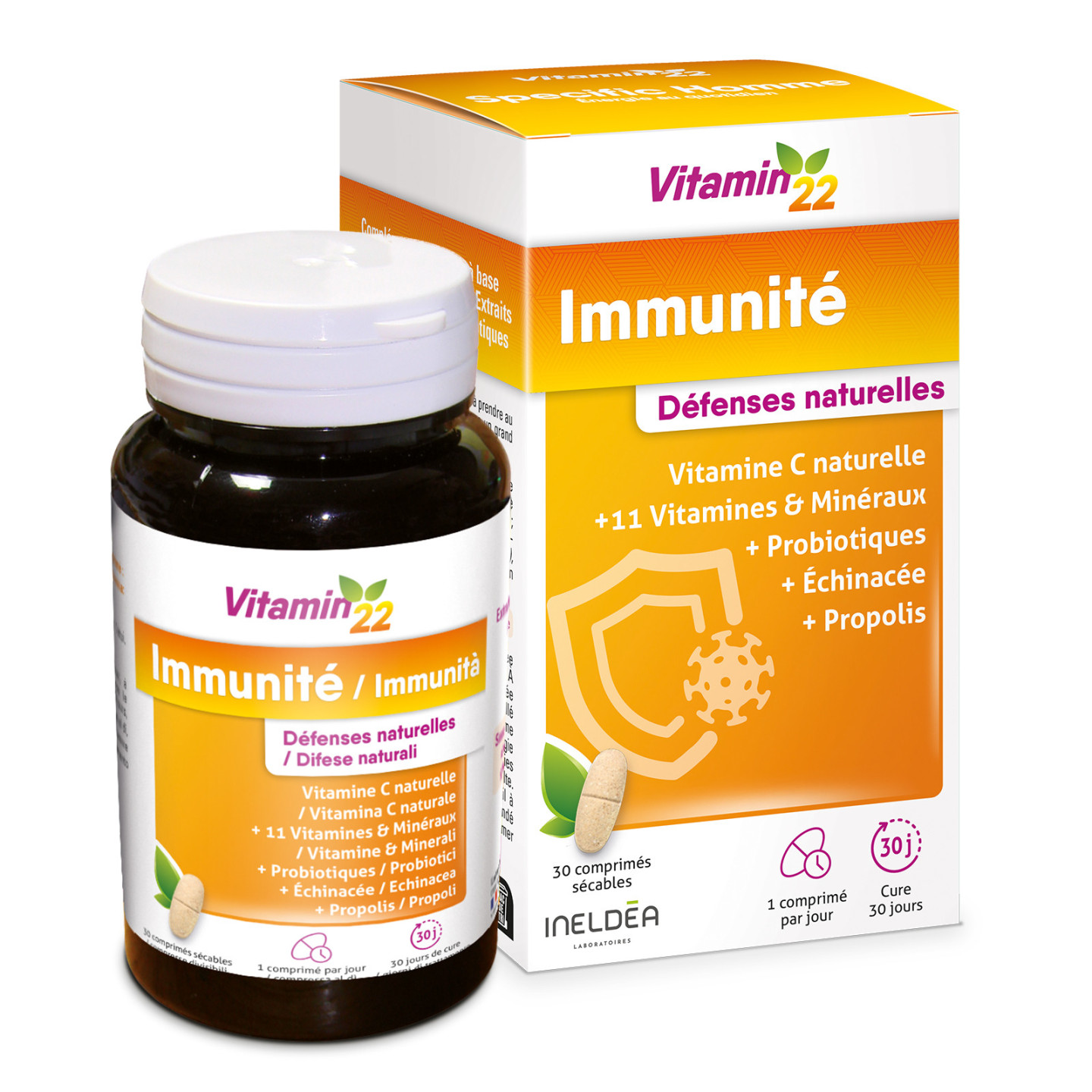 VITAMIN'22 Immunité - Soutien des défenses naturelles