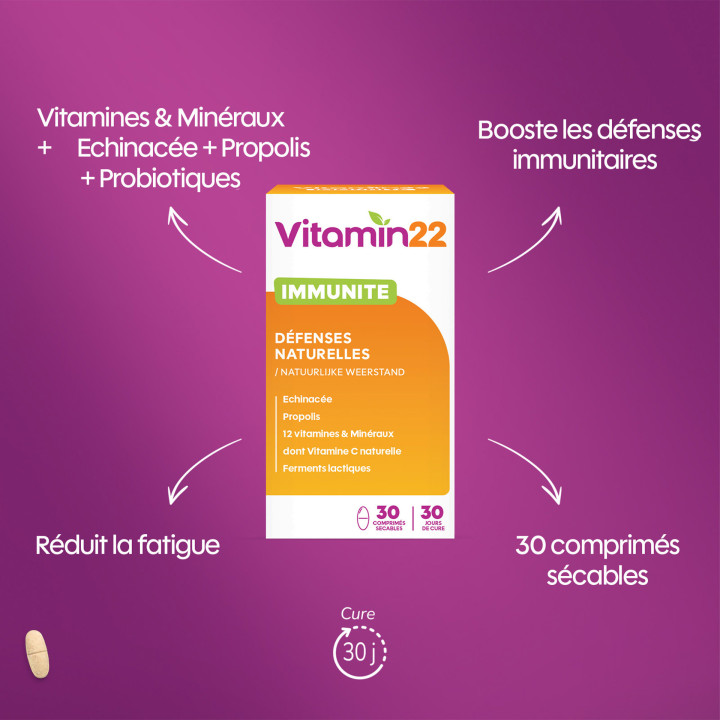 VITAMIN'22 Immunité - Soutien des défenses naturelles